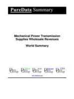 Mechanical Power Transmission Supplies Wholesale Revenues World Summary