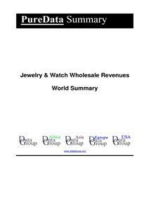 Jewelry & Watch Wholesale Revenues World Summary: Market Values & Financials by Country