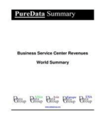 Business Service Center Revenues World Summary: Market Values & Financials by Country