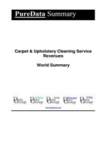Carpet & Upholstery Cleaning Service Revenues World Summary: Market Values & Financials by Country