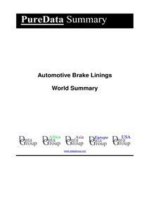Automotive Brake Linings World Summary: Market Values & Financials by Country