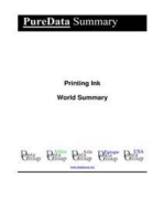 Printing Ink World Summary: Market Sector Values & Financials by Country