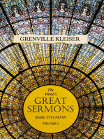 The Worlds Great Sermons - Basil To Calvin - Volume I