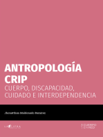 Antropología CRIP: Cuerpo, discapacidad, cuidado e interdependencia
