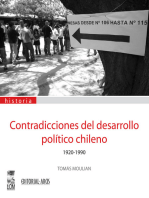 Contradicciones del desarrollo político chileno 1930-1990