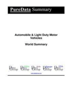 Automobile & Light Duty Motor Vehicles World Summary: Market Values & Financials by Country