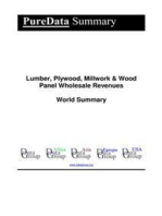 Lumber, Plywood, Millwork & Wood Panel Wholesale Revenues World Summary: Market Values & Financials by Country