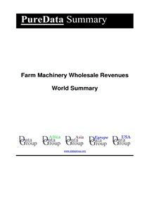 Farm Machinery Wholesale Revenues World Summary: Market Values & Financials by Country