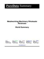 Metalworking Machinery Wholesale Revenues World Summary: Market Values & Financials by Country