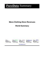 Mens Clothing Store Revenues World Summary