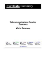 Telecommunications Reseller Revenues World Summary: Market Values & Financials by Country