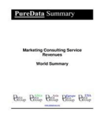 Marketing Consulting Service Revenues World Summary: Market Values & Financials by Country