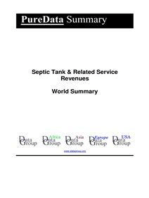 Septic Tank & Related Service Revenues World Summary: Market Values & Financials by Country