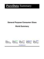 General Purpose Consumer Glues World Summary: Market Values & Financials by Country