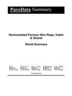 Noninsulated Ferrous Wire Rope, Cable & Strand World Summary