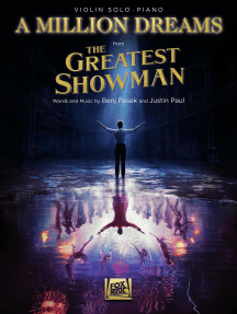 A Million Dreams (from The Greatest Showman): Violin with Piano Accompaniment