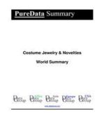 Costume Jewelry & Novelties World Summary: Market Values & Financials by Country