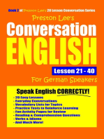 Preston Lee's Conversation English For German Speakers Lesson 21: 40