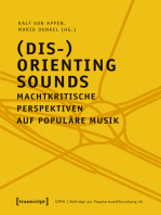 (Dis-)Orienting Sounds - Machtkritische Perspektiven auf populäre Musik