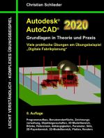 Autodesk AutoCAD 2020 - Grundlagen in Theorie und Praxis: Viele praktische Übungen am Übungsbeispiel: Digitale Fabrikplanung