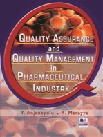 Quality Assurance and Quality Management in Pharmaceutical Industry
