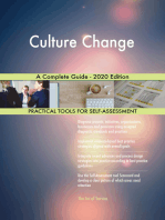 Culture Change A Complete Guide - 2020 Edition