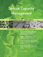 Service Capacity Management A Complete Guide - 2020 Edition