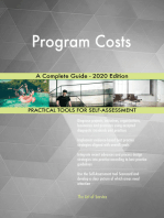 Program Costs A Complete Guide - 2020 Edition