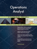 Operations Analyst A Complete Guide - 2020 Edition