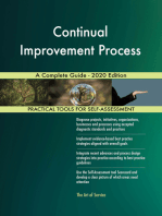 Continual Improvement Process A Complete Guide - 2020 Edition