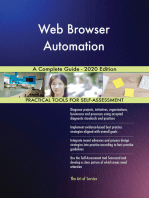 Web Browser Automation A Complete Guide - 2020 Edition