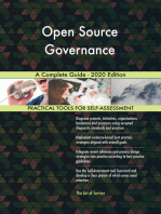 Open Source Governance A Complete Guide - 2020 Edition