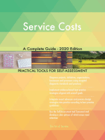 Service Costs A Complete Guide - 2020 Edition