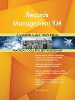 Records Management RM A Complete Guide - 2020 Edition