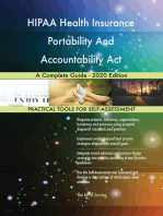 HIPAA Health Insurance Portability And Accountability Act A Complete Guide - 2020 Edition