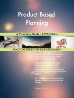 Product Based Planning A Complete Guide - 2020 Edition