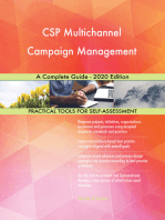 CSP Multichannel Campaign Management A Complete Guide - 2020 Edition