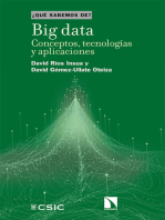 Big data: Conceptos, tecnologías y aplicaciones