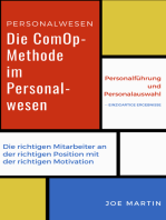 Die ComOp-Methode im Personalwesen: Die richtigen Mitarbeiter mit der richtigen Motivation an der richtigen Stelle