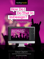 How Do I Do That In InDesign?