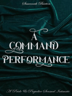 A Command Performance: A Pride and Prejudice Sensual Intimate: Behind the Curtain, #1