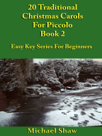 20 Traditional Christmas Carols For Piccolo: Book 2