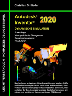 Autodesk Inventor 2020 - Dynamische Simulation: Viele praktische Übungen am Konstruktionsobjekt Radlader