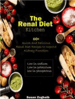 The Renal Diet Kitchen: 60+ Quick and Delicious Renal Diet Recipes to Improve Kidney Function