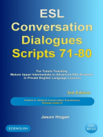 ESL Conversation Dialogues Scripts 71-80 Volume 8