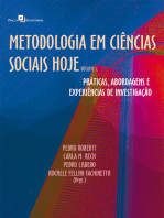 Metodologia em Ciências Sociais hoje: Práticas, abordagens e experiências de investigação - Volume 2