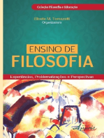 Ensino de filosofia: experiências, problematizações e perspectivas