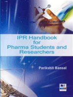 IPR Handbook for Pharma Students and Researchers
