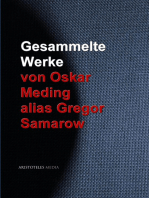 Gesammelte Werke von Oskar Meding alias Gregor Samarow