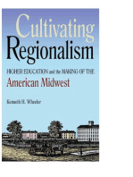 Cultivating Regionalism: Higher Education and the Making of the American Midwest